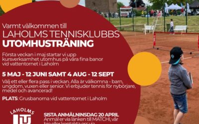 Anmälan öppen till utomhusträningen