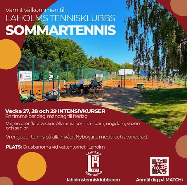 Välkommen till Sommartennisen!