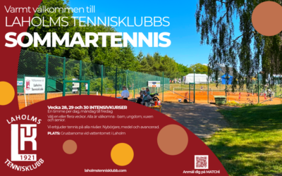 Välkommen till Sommartennisen!