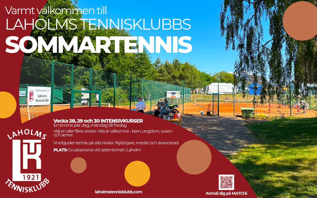 Välkommen till Sommartennisen!